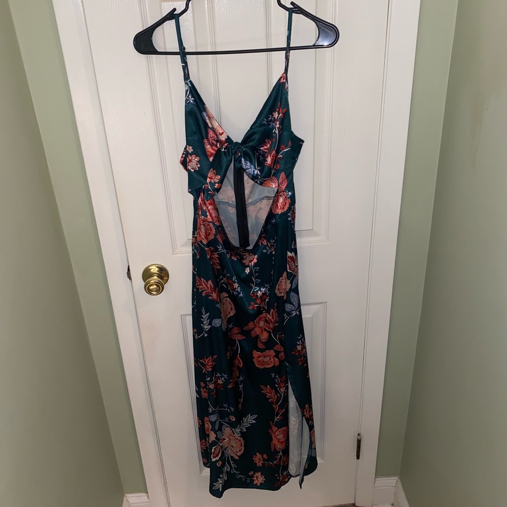 Floral maxi dress